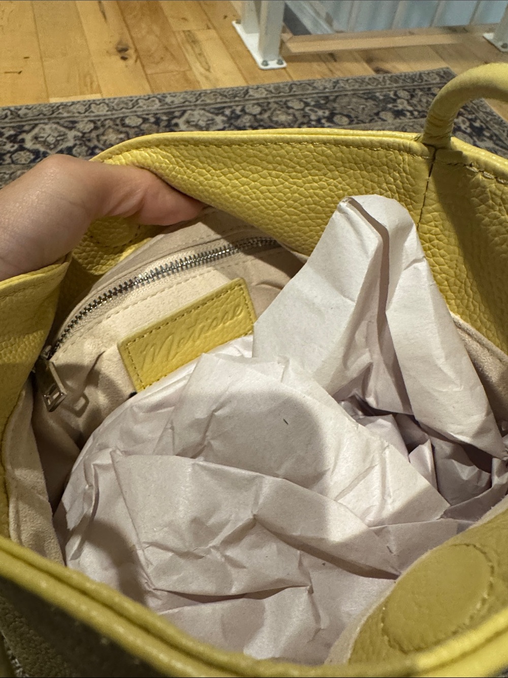 New Matisse Vancouver Bucket Bag in Butter - Picture 7 of 7